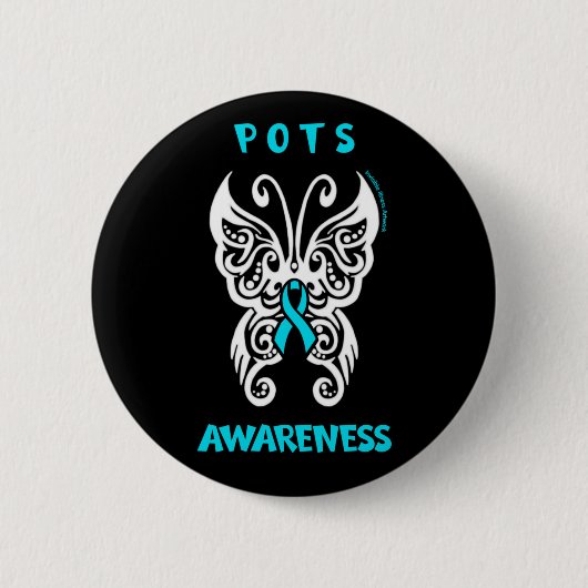 Schmetterling/Stamm...POTS-Taste Button (Vorderseite)