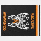 Schmetterling/Stamm...RSD/CRPS Fleecedecke (Vorderseite (Horizontal))