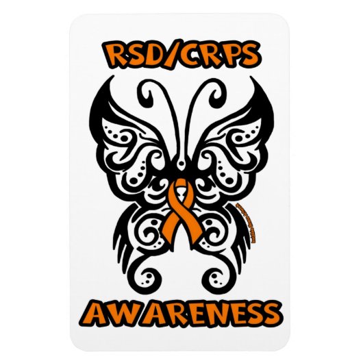 Schmetterling/Stamm...RSD/CRPS Magnet (Vertikal)