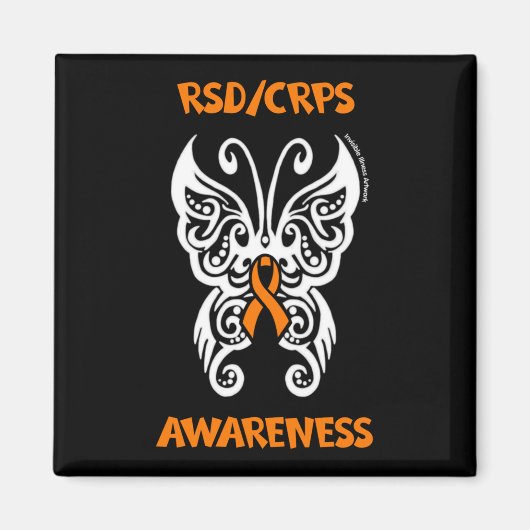 Schmetterling/Stamm...RSD/CRPS-Magnet Magnet (Vorne)