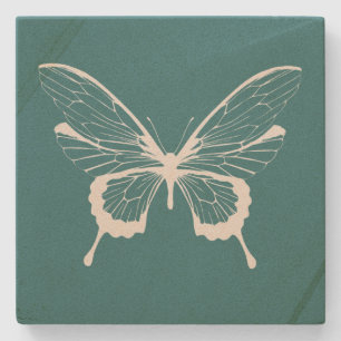 Schmetterling Stein Untersetzer