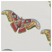 Schmetterling Stoff (Nahaufnahme)