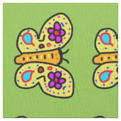Schmetterling Stoff (Nahaufnahme)
