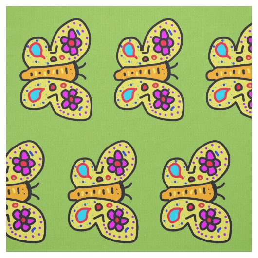 Schmetterling Stoff (Muster)