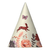 Schmetterling, süß-bohmig, Hasen-Kaninchen-Schmett Partyhütchen (Links)