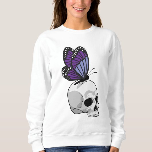 Schmetterling Sweatshirt (Vorderseite)