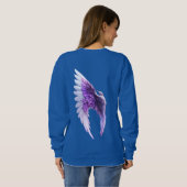 Schmetterling Sweatshirt (Schwarz voll)