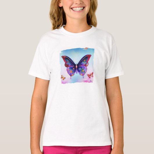 Schmetterling T-Shirt (Vorderseite)