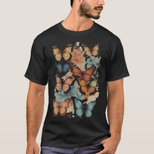 Schmetterling-T - Shirt (Vorderseite)