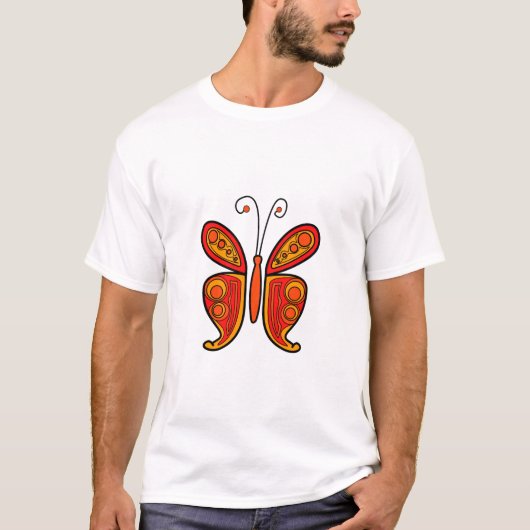 Schmetterling T-Shirt (Vorderseite)