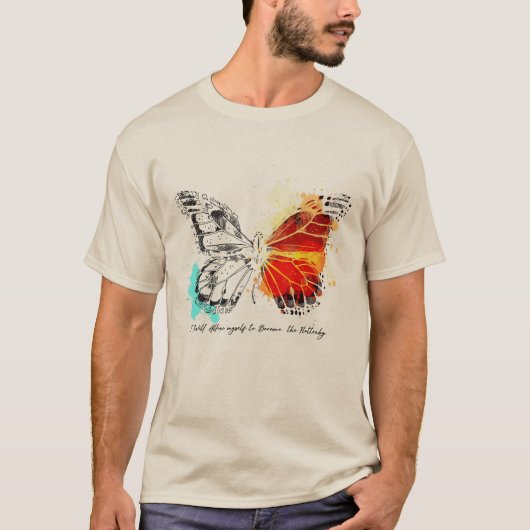 Schmetterling T-Shirt (Vorderseite)