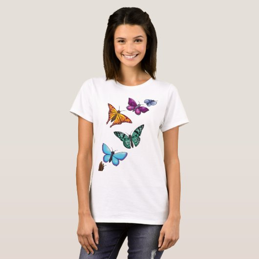 Schmetterling T-Shirt (Vorne ganz)