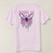 Schmetterling T-Shirt (Design Rückseite)