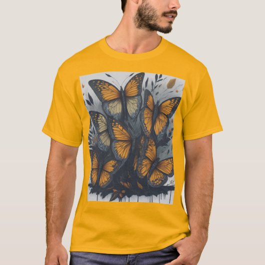 Schmetterling T-Shirt (Vorderseite)
