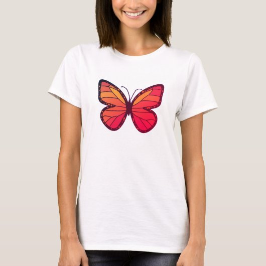 Schmetterling T-Shirt (Vorderseite)