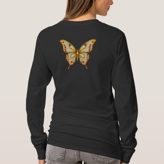 Schmetterling T-Shirt (Rückseite)
