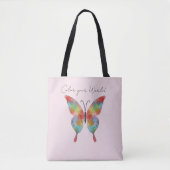 Schmetterling-Tasche Color Splash Tasche (Vorderseite)