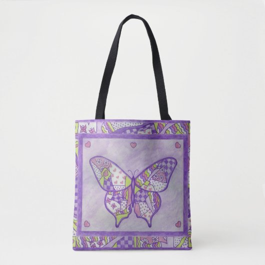 Schmetterling-Tasche Tasche (Vorderseite)