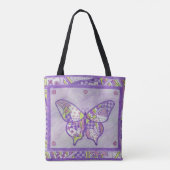 Schmetterling-Tasche Tasche (Rückseite)
