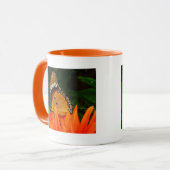 Schmetterling Tasse (Vorderseite Links)