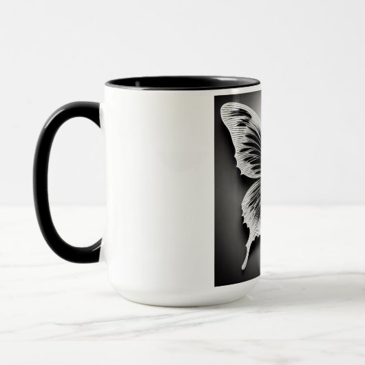 Schmetterling Tasse (Links)