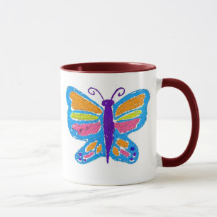 Schmetterling Tasse