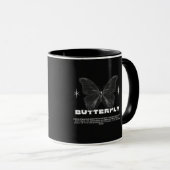 Schmetterling Tasse (VorderseiteRechts)