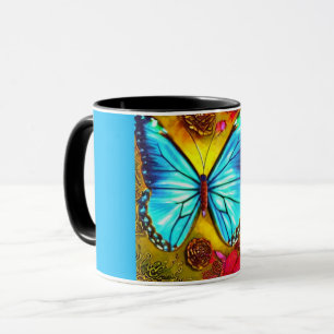 Schmetterling Tasse