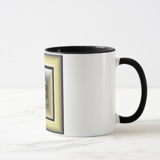 Schmetterling Tasse (Rechts)
