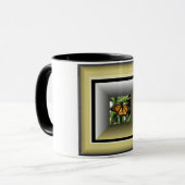 Schmetterling Tasse (Vorderseite Links)