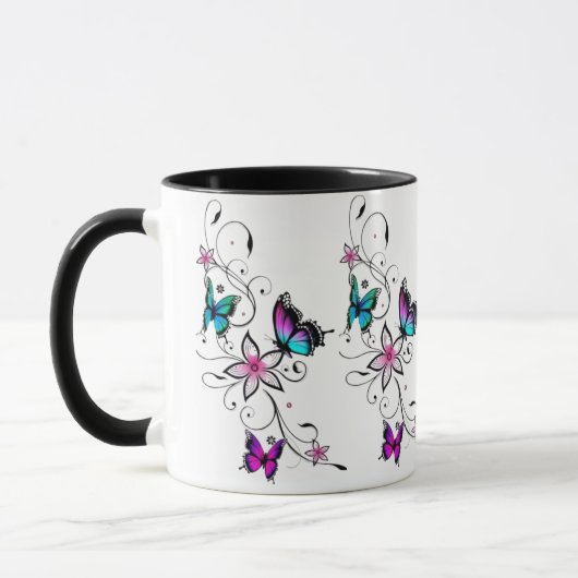 Schmetterling-Tasse Tasse (Links)