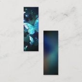 Schmetterling Telefonnummerkarte (Vorne/Hinten)