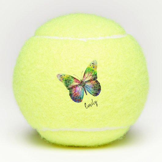 Schmetterling Tennisbälle (Vorderseite)