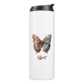 Schmetterling Thermosbecher (Nach links gedreht)
