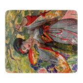 Schmetterling-Touch-Glasschneider-Touch Schneidebrett (Vorderseite)