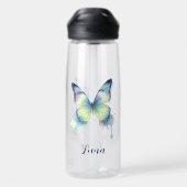 Schmetterling Trinkflasche (Rückseite)