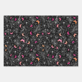 Schmetterling-Trio-Geschenkpapier Geschenkpapier Set (Vorderseite 2)
