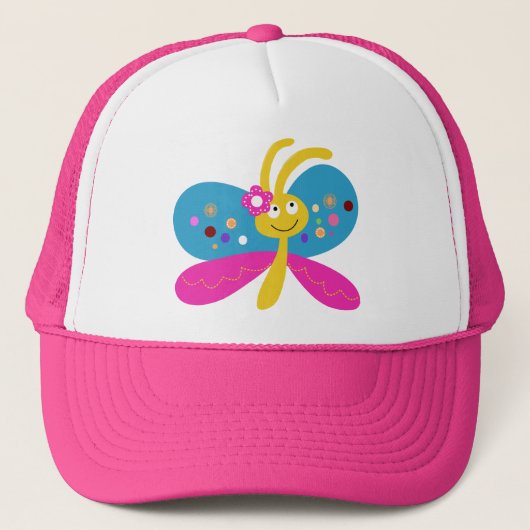 Schmetterling Truckerkappe (Vorderseite)