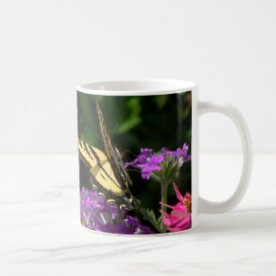 Schmetterling u. Blumen-Tasse Kaffeetasse