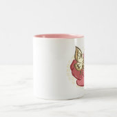 Schmetterling u. Rose - Tasse (Mittel)