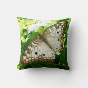 Schmetterling über Jasmine Tropical Nature Fotogra Kissen