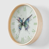 Schmetterling Uhr (Winkel)