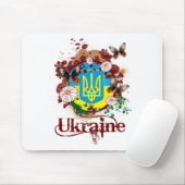 Schmetterling Ukraine Mousepad (Mit Mouse)