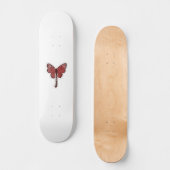 Schmetterling Umbrella Fusion Skateboard Deck (Vorderseite)