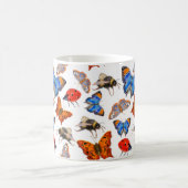 Schmetterling und Biene-Tasse Kaffeetasse (Mittel)