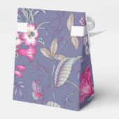 Schmetterling und Blume Design Gefallen / Geschenk Geschenkschachtel (Rückseite)