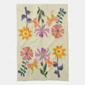 Schmetterling und Blume Freundschaft Küche Handtuc Geschirrtuch (Vertikal)