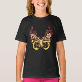 Schmetterling und Blume. Frühsommer T-Shirt