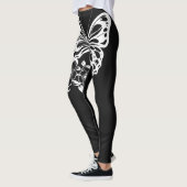 Schmetterling und Blume Leggings (Links)