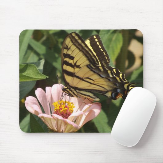 Schmetterling und Blume Mousepad (Mit Mouse)
